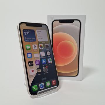 Apple iPhone 12 Mini 64GB Wit | Accu 100% | Nette Staat beschikbaar voor biedingen