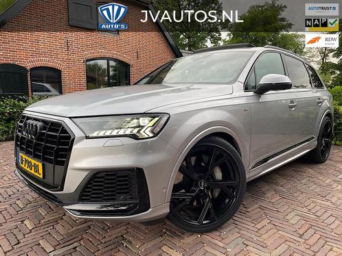 Audi Q7 55 TFSI e quattro S-line,luchtvering,pano,22",trekha, Auto's, Audi, Particulier, Te koop, Q7, 360° camera, 4x4, ABS, Achteruitrijcamera