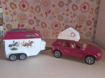 Schleich Paardentrailer met Tent en Accessoires beschikbaar voor biedingen