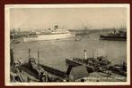 Amsterdam - IJ met m.s. "Oranje" - jr.'50 (pst.st.Landsmeer), Ophalen of Verzenden, 1940 tot 1960, Gelopen, Noord-Holland