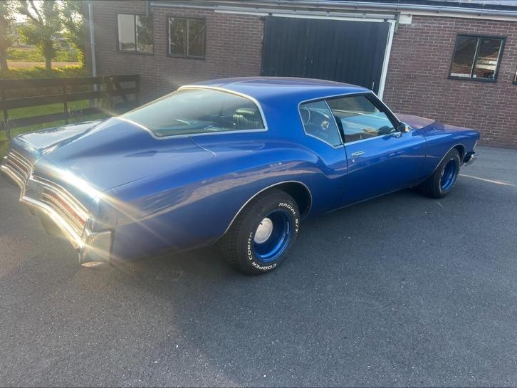 Buick Riviera 7.5 liter Boattail 1973, Auto's, Buick, Particulier, Riviera, Benzine, Coupé, Automaat, Geïmporteerd, Blauw, Blauw