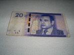 bankbiljetten afrika  20 dirham marokko biljet, Ophalen of Verzenden, Overige landen, Los biljet