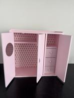 Houten kledingkast voor poppen, Ophalen of Verzenden, Zo goed als nieuw