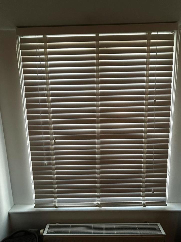 50mm aluminium Veneta Jaloezieën verschillende formaten Wit, Huis en Inrichting, Stoffering | Gordijnen en Lamellen, Zo goed als nieuw
