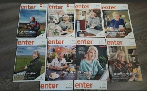 12 x ENTER seniorenweb computer bladen, Boeken, Informatica en Computer, Zo goed als nieuw, Internet of Webdesign, Ophalen of Verzenden
