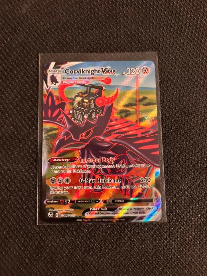 Corviknight Vmax TG19/TG30 SIT, Hobby en Vrije tijd, Verzamelkaartspellen | Pokémon, Zo goed als nieuw, Verzenden