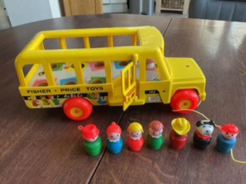 fisher price schoolbus, Kinderen en Baby's, Speelgoed | Fisher-Price, Gebruikt, Duw- of Trekspeelgoed, Met geluid, Ophalen