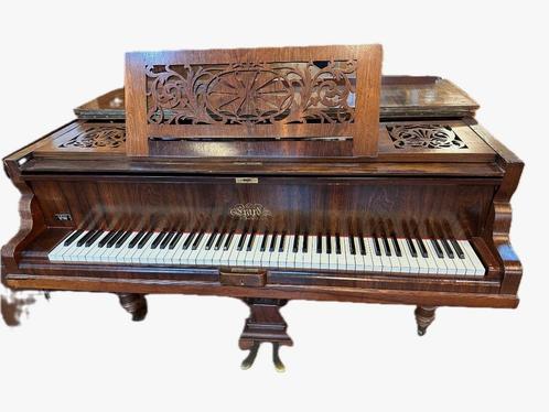 Erard vleugel, Muziek en Instrumenten, Piano's, Zo goed als nieuw, Vleugel, Bruin, Hoogglans, Ophalen of Verzenden