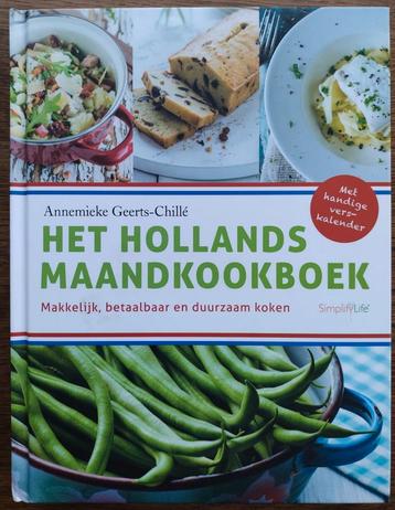 Het Hollands Maandkookboek - Annemieke Geerts-Chillé - nieuw beschikbaar voor biedingen