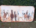 Wanddecoratie Paarden Paardengroep 100x50 Nieuw, Huis en Inrichting, Nieuw, Ophalen of Verzenden