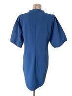 Anna van Toor jurk L, Blauw, Ophalen of Verzenden, Zo goed als nieuw, Boven de knie