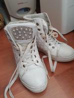 Gisiood Witte Hoge Sneakers Strass - Maat 38, Kleding | Dames, Schoenen, Wit, Gisiood, Ophalen of Verzenden, Sneakers of Gympen