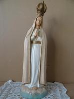 Antiek Mariabeeld of vintage Mariabeeld ND Fatima 45cm, Ophalen of Verzenden