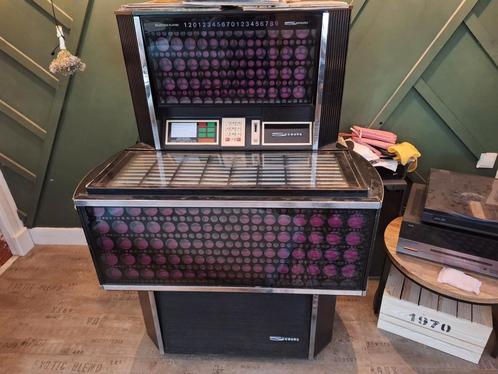 Seeburg Olympian sps160 1972, Verzamelen, Automaten | Jukeboxen, Gebruikt, Seeburg, 1970 tot heden, Met singles, Ophalen