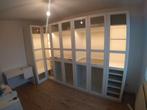 IKEA Pax hoekkast met glazen fronten, Ophalen, Zo goed als nieuw, 50 tot 75 cm, 200 cm of meer