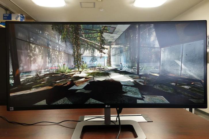 LG 34 inch Curved UltraWide QHD IPS Monitor 34UC87M-B, Computers en Software, Monitoren, Zo goed als nieuw, 61 t/m 100 Hz, DisplayPort