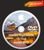 Installeer MacOS High Sierra 10.13.6 via DVD zonder USB, OSX, Ophalen of Verzenden, Nieuw, MacOS