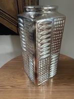 VTG Giant Silver Chrome Vaas of Lamp Base by Trude Carstens, Huis en Inrichting, Gebruikt, Overige kleuren, Aardewerk of Porselein