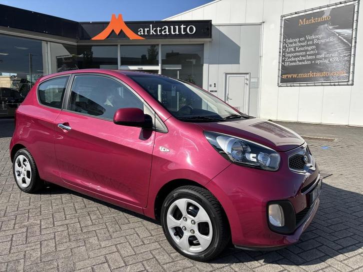 Kia Picanto 1.0 CVVT EconomyPlusLine Airco Elektrische ramen, Auto's, Kia, Bedrijf, Picanto, ABS, Airbags, Airconditioning, Boordcomputer