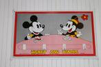 halassa kapstokje metaal Mickey Minnie Mouse vintage kerst, Ophalen of Verzenden, Mickey Mouse, Gebruikt, Beeldje of Figuurtje