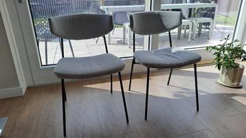 Stoelen By-Boo Crocket Taupe beschikbaar voor biedingen