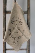 Stoere shabby linnen doek Grains 45 x 45 *Pronck & Praal*, Ophalen of Verzenden, Nieuw