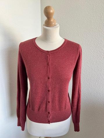 King Louie maat L roze glitter vest Cardigan 2713 beschikbaar voor biedingen