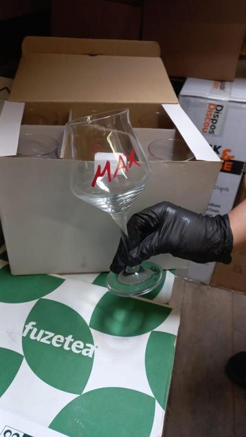6 Omer MAX (fruit)bierglazen beschikbaar voor biedingen