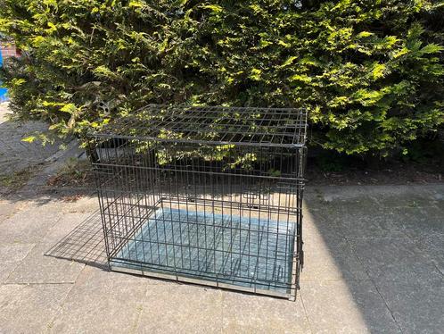 Beeztees honden bench 78 x 55 x 61 cm incl scheidingspaneel, Dieren en Toebehoren, Hondenbenches, Gebruikt, Ophalen