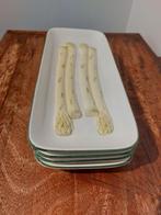 Asperge schalen 4 stuks, Antiek en Kunst, Antiek | Servies los, Ophalen of Verzenden