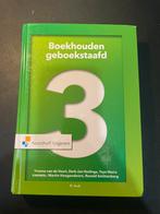 Teye Marra - Boekhouden Geboekstaafd 3, Ophalen of Verzenden, Zo goed als nieuw, Accountancy en Administratie, Teye Marra; Derk-Jan Heslinga; Yvonne van de Voort