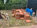 Rode dakpannen divers, Ophalen, Gebruikt, Steen of Klei, 15 m² of meer
