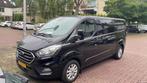 Ford Transit Custom dubbele cabine bouwjaar 2019, Auto's, Voorwielaandrijving, 1995 cc, 4 cilinders, Zwart