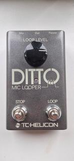 TC Electronic Ditto Mic Looper - Perfecte staat!, Ophalen of Verzenden, Zo goed als nieuw, Overige typen
