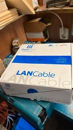 Lan Cable cat6A U/UTP 50 m stug, Computers en Software, Pc- en Netwerkkabels, Ophalen of Verzenden