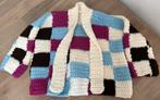 Vrolijk meisjes vest gebreid, maat 98, Verzenden, Nieuw, Meisje, Trui of Vest