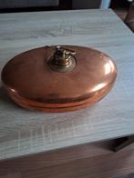 Antieke koperen warm water kruik, Antiek en Kunst, Antiek | Koper en Brons, Ophalen of Verzenden