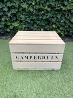 krat met opdruk / houten krat / relatiegeschenk / fruitkrat, Hobby en Vrije tijd, Overige Hobby en Vrije tijd, Ophalen of Verzenden