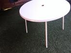Stevige ronde inklaapbare camping tafel, Ophalen, Zo goed als nieuw, Campingtafel