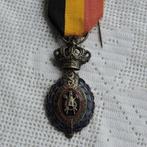 Medaille Habilete Moralite geëmailleerd België ereteken, Ophalen of Verzenden, Overige materialen, Buitenland