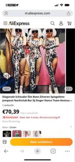 XS (34) Leuke carnavals pakje van lady gaga mat handschoen, Carnaval, Nieuw, Ophalen of Verzenden, Kleding