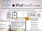 Apple Ipod Touch 1 Cameron SINO CS-IPT8SL 3.7V 850mA Accu