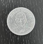 Voetbalmunt Johan Cruyff, Verzamelen, Ophalen of Verzenden, Gebruikt, Ajax, Poster, Plaatje of Sticker
