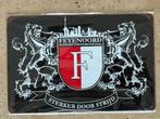 Vintage Feyenoord metalen bord formaat A4 (21x29 cm), Verzenden, Nieuw, Feyenoord, Poster, Plaatje of Sticker