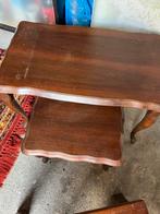 Salontafel set, Huis en Inrichting, Tafels | Salontafels, 50 tot 100 cm, Rond, Ophalen of Verzenden, Zo goed als nieuw