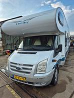 Hobby T 555 ak fs camper 2007 nieuwe apk  inruil mogelijk, Caravans en Kamperen, Campers, Hobby, Bedrijf, Half-integraal, Tot en met 4