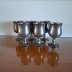 Set van 6 tinnen bekers – Royal Holland Pewter Daalderop, Ophalen of Verzenden
