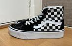 Vans sk8-hi platform checkerboard, Zwart, Ophalen of Verzenden, Vans, Sneakers of Gympen