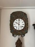 Antieke Franse Comtoise Klok, Antiek en Kunst, Antiek | Klokken, Ophalen of Verzenden