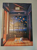 Displate Evening Cat Limited Edition, Ophalen of Verzenden, Zo goed als nieuw